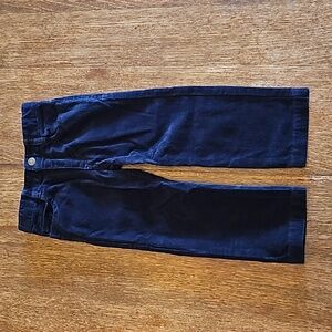 Petit Bateau Navy Blue Corduroy Pants, Size 2 Ans (2Y)